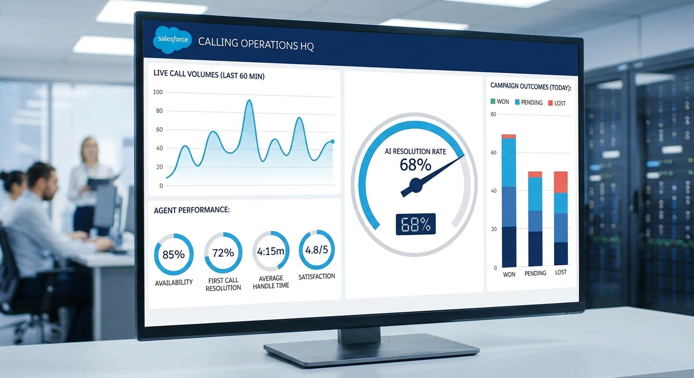Real-Time Call Analytics & Dashboards
